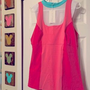 Crowned Athletic Cinderella Fitted Tank